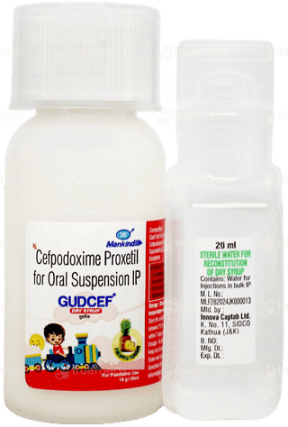 Gudcef Pineapple Flavour Dry Syrup 30Ml